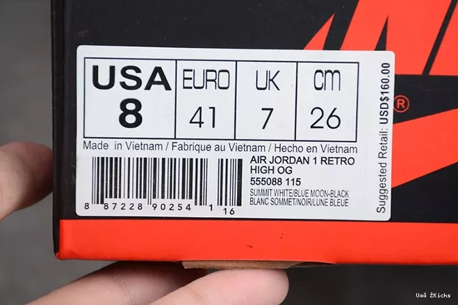 High Retro Blue Jordan AllSeason Moon 555088-115 1 332 0828